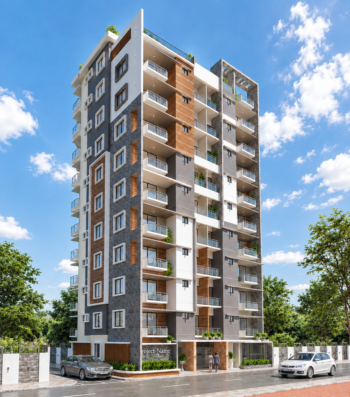 10-Story Mordan Building Design
