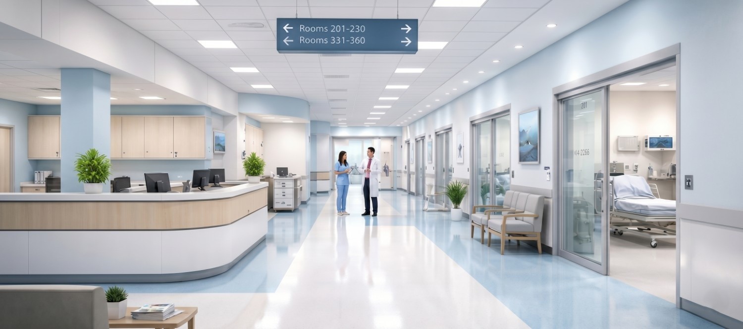 Hospital Interior and Logistics